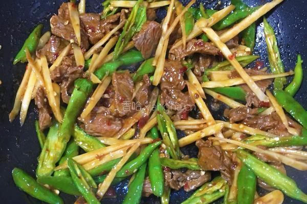 小炒牛肉片的做法图解6