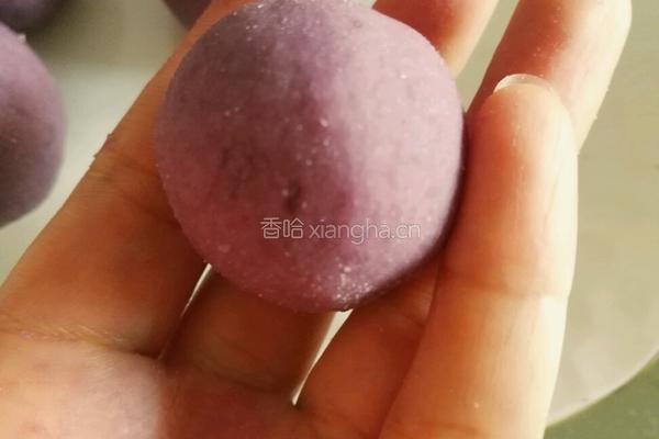 紫薯糯米糍的做法图解7