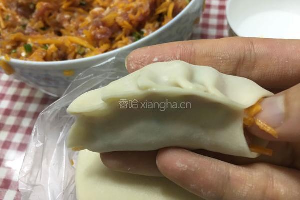 猪肉南瓜馅饺子的做法图解12