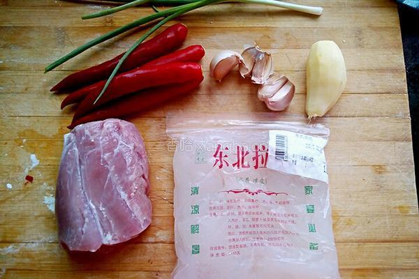 辣皮肉丝的做法图解1