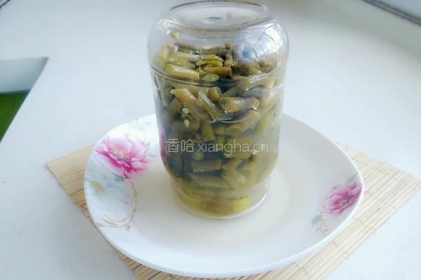 快速腌酸豆角的做法图解9