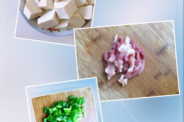 红烧豆腐的做法图解1
