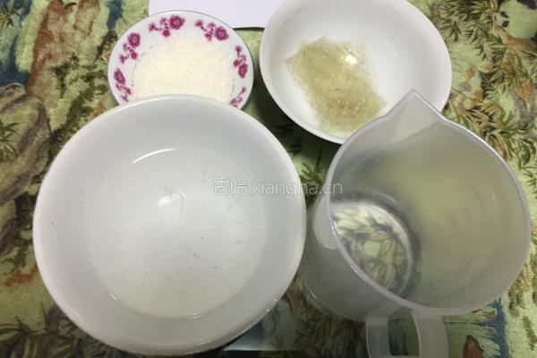 布丁蛋糕的做法图解1