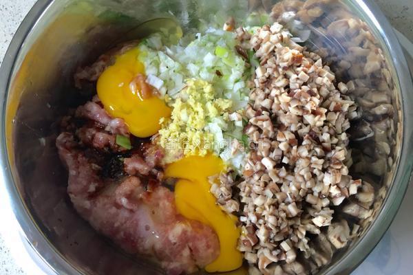 大葱香菇猪肉包的做法图解6