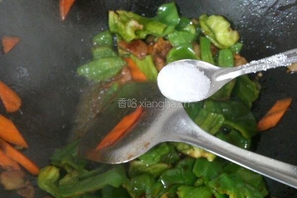 青椒肉片的做法图解7