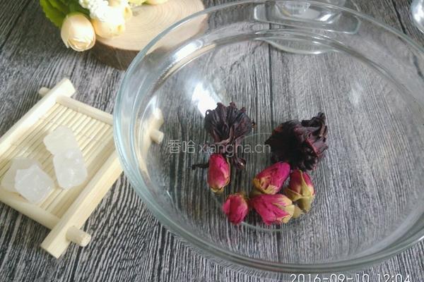 洛神玫瑰花茶的做法图解2