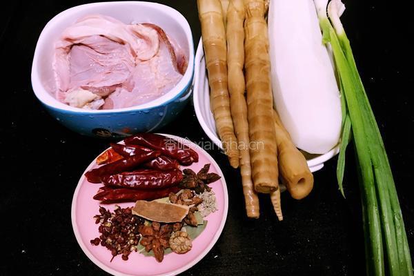 牛肉烧竹笋的做法图解1