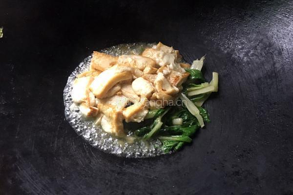 白菜烧豆腐的做法图解7