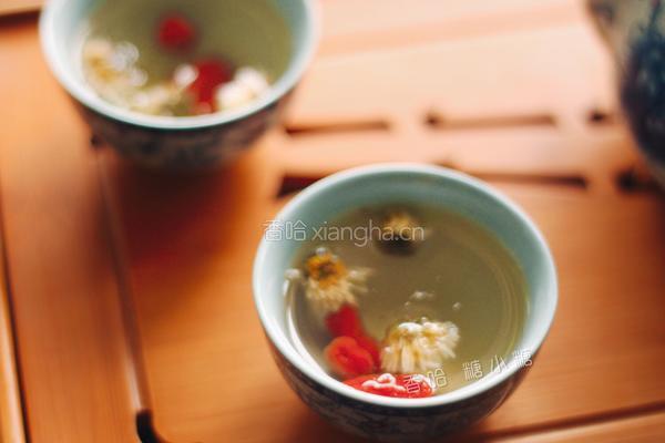 枸杞菊花金银花茶的做法图解6