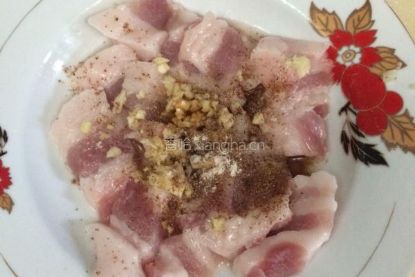 香炸五花肉的做法图解3