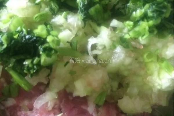 2岁儿童版~西瓜皮肉馅馄饨的做法图解4