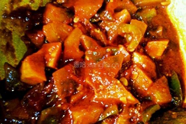 番茄酱炒茄子的做法图解5