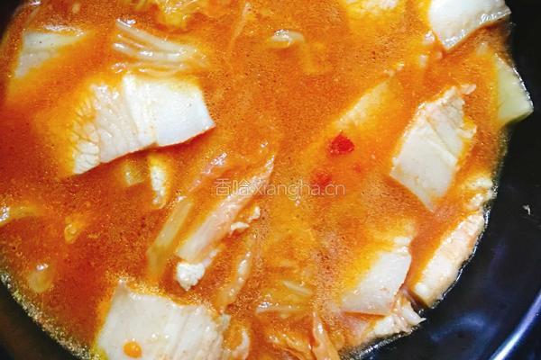 韩国泡菜豆腐汤的做法图解12