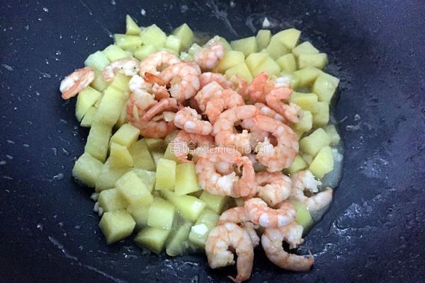 虾仁炒土豆的做法图解8