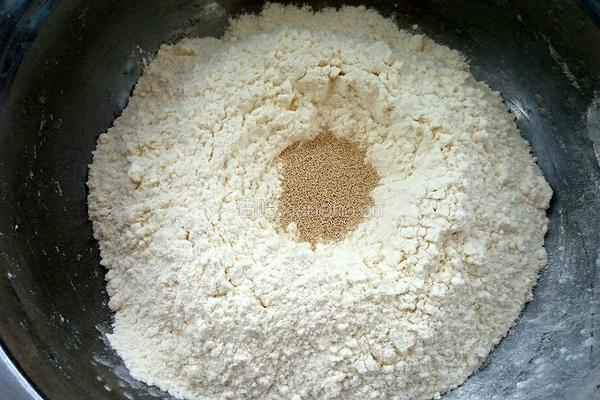 豆沙花卷的做法图解1