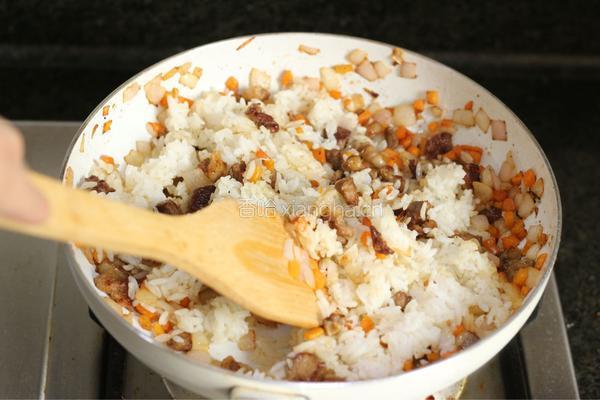 羊肉炒饭的做法图解7
