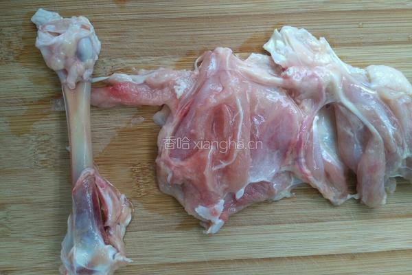 鸡腿肉烧茄子的做法图解3