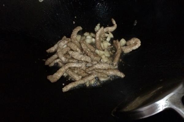 四季豆炒肉的做法图解7