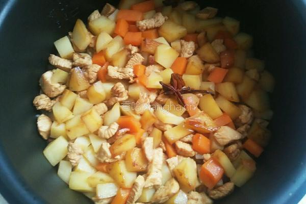 土豆鸡肉焖饭的做法图解10