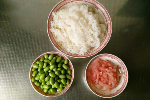 豆汤饭的做法图解1