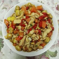 鸡丝板粟的做法[图]