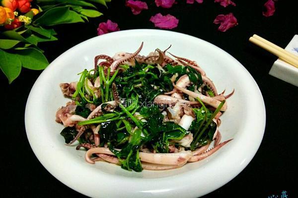 荆芥鱿鱼须的做法图解9