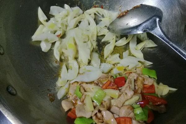 竹笋炒肉丝的做法图解7