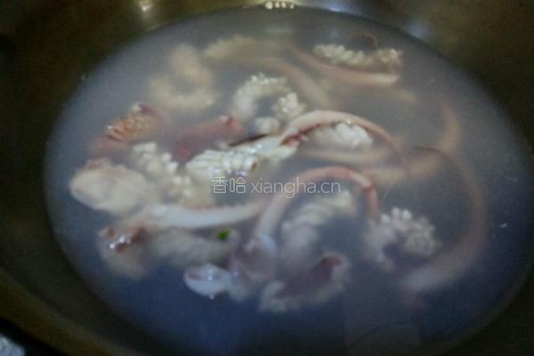 蒜苔鱿鱼的做法图解5