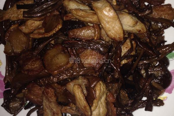 爆炒茶树菇