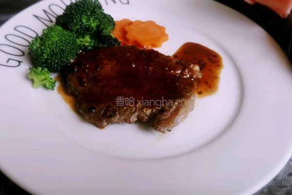 自制黑椒牛排的做法图解7
