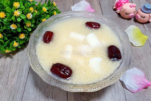 山药红枣粥的做法图解7