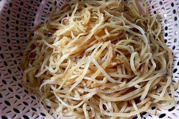 肉炒大头菜的做法图解3