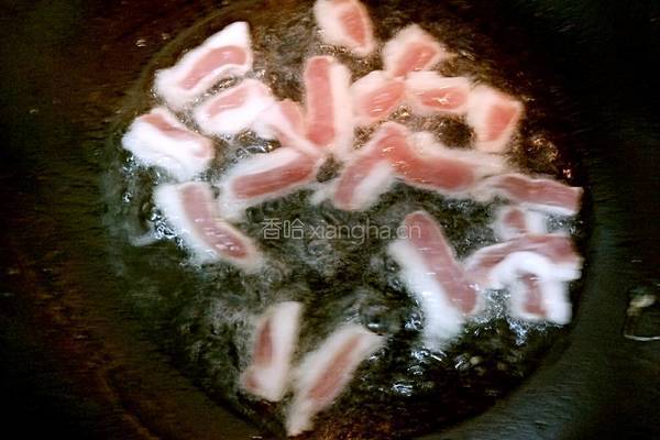 辣白菜五花肉炒饭的做法图解6