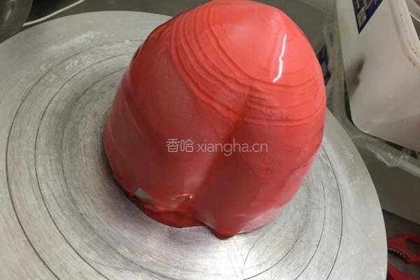 寿桃蛋糕的做法图解5