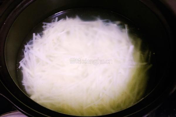 青红椒炒土豆丝的做法图解4