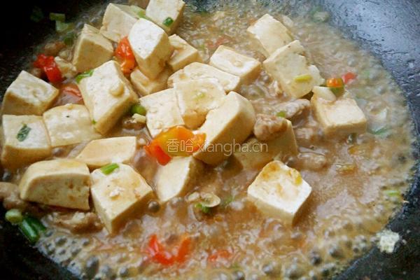 肉炒豆腐的做法图解10