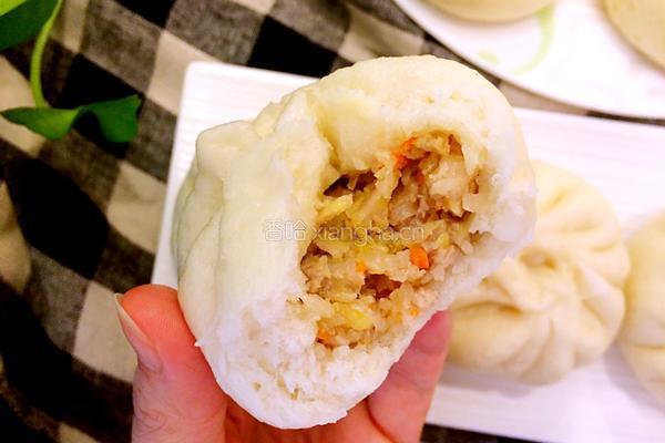 酸菜肉包子的做法图解15