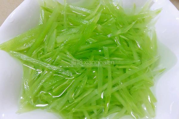 素炒笋丝的做法图解3
