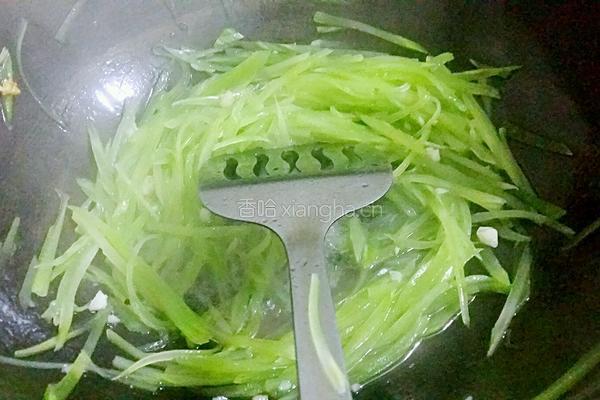 素炒笋丝的做法图解7