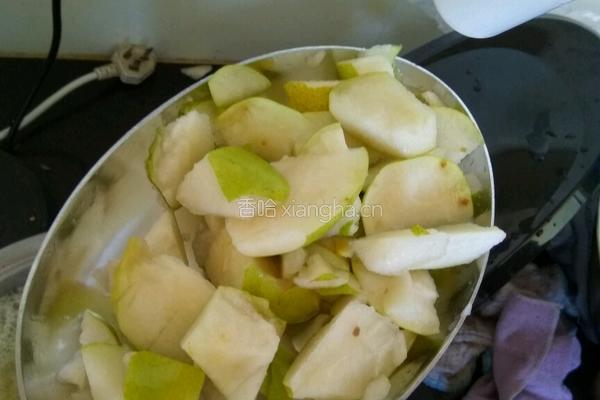 秋梨膏～手工制作的做法图解1