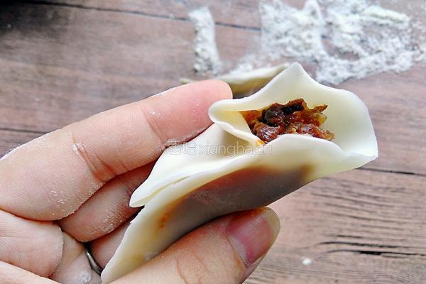 香菇虾仁饺子的做法图解12