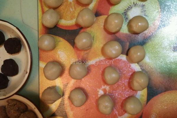自制月饼 红豆沙馅 绿豆沙馅 凤梨馅 五仁馅的做法图解6