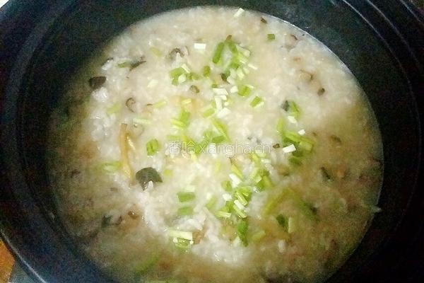 香菇鲍鱼粥的做法图解15