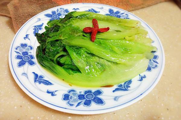 炒生菜的做法图解6
