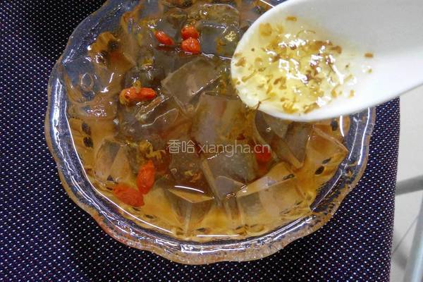 红糖桂花冰粉的做法图解13