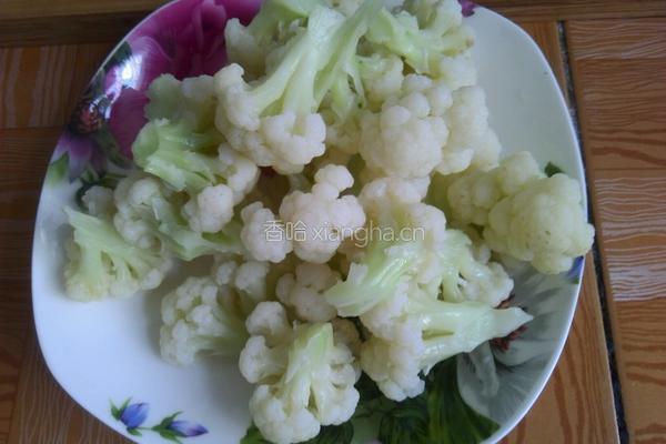 番茄鸡蛋炒花菜的做法图解6