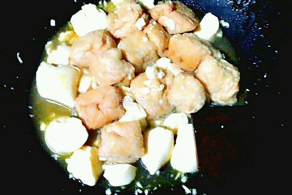 三鲜烧日本豆腐的做法图解5