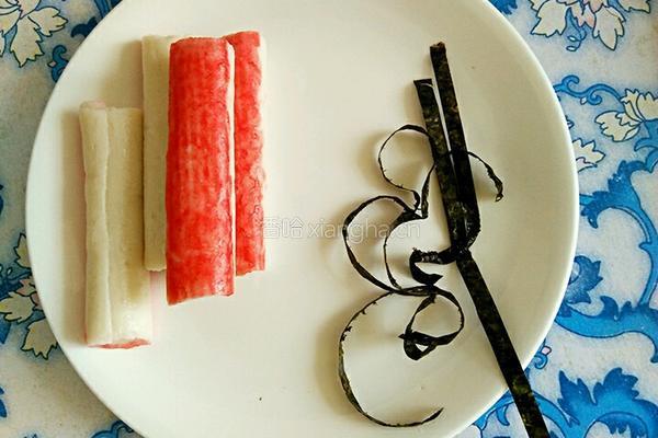 蟹棒寿司的做法图解5