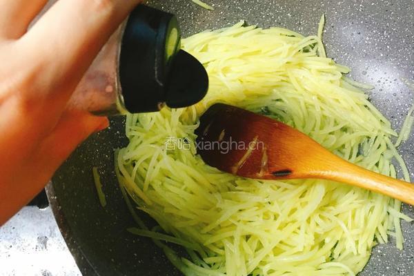 清炒土豆丝的做法图解5