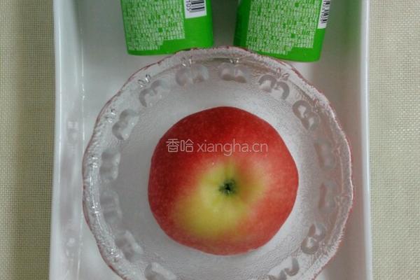 苹果酸奶的做法图解1